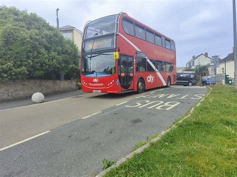 Plymouth Citybus E Arriving At Newquay Bus Station Flickr