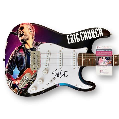 Eric Church Signed 39" Electric Guitar (JSA) | Pristine Auction