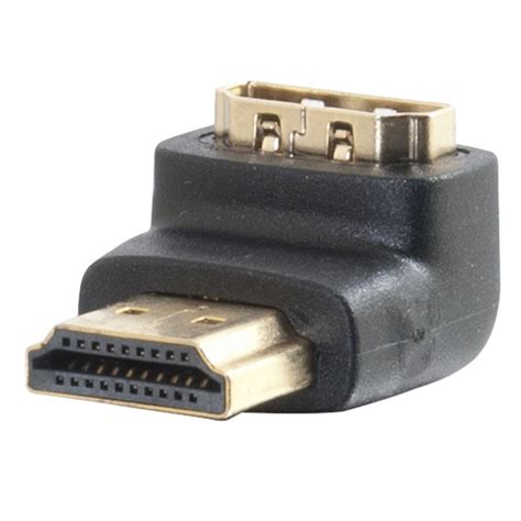 Адаптер HDMI штекер - HDMI гнездо, угол 90 - купить 039857 по недорогой ...