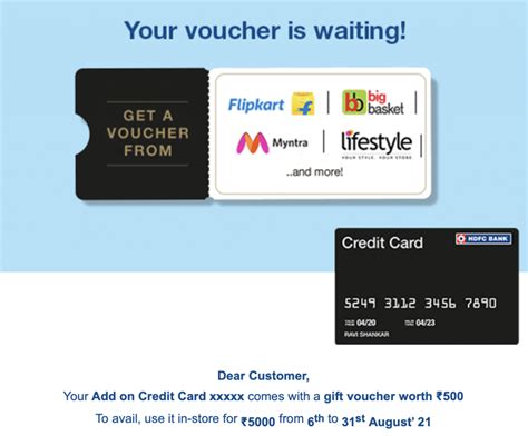 Hdfc Credit Card Spend Based Offer July Aug Targeted Cardexpert