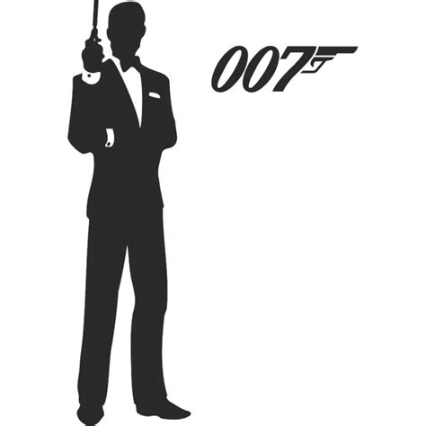 Sticker Adhésif James Bond 007