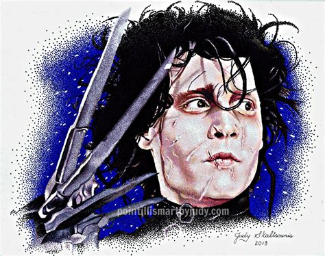 Edward Scissorhands art print