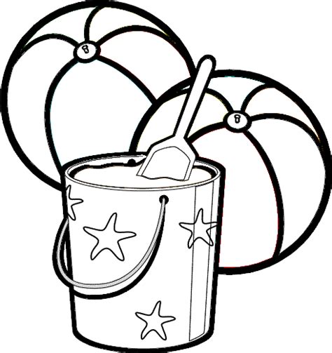 Beach Ball Coloring Page Coloring Pages