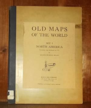 OLD MAPS OF THE NEW WORLD Set I NORTH AMERICA FEATURING MAPS