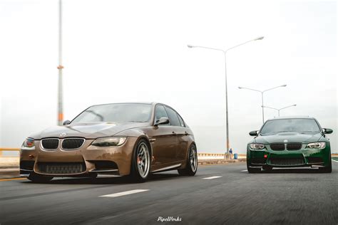 Bmw E90 Sedan 3 Series With 18 Arc 8 Wheels In Hyper Black