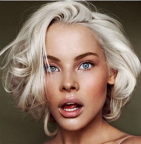 Platium Platinum Blonde Hair Short Hair Styles Blonde Hair Color