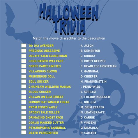 Halloween Trivia - 15 Free PDF Printables | Printablee