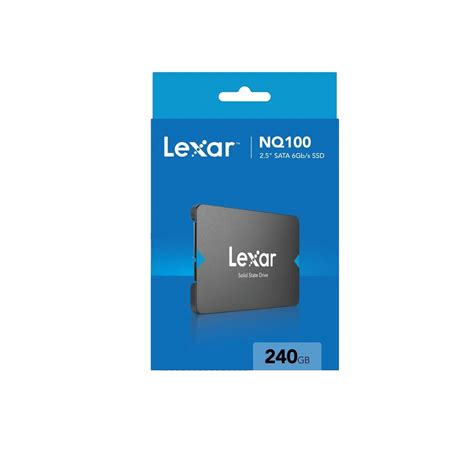 Ssd Sata Kingstone A400 Lexar Nq100 240gb Tecmau