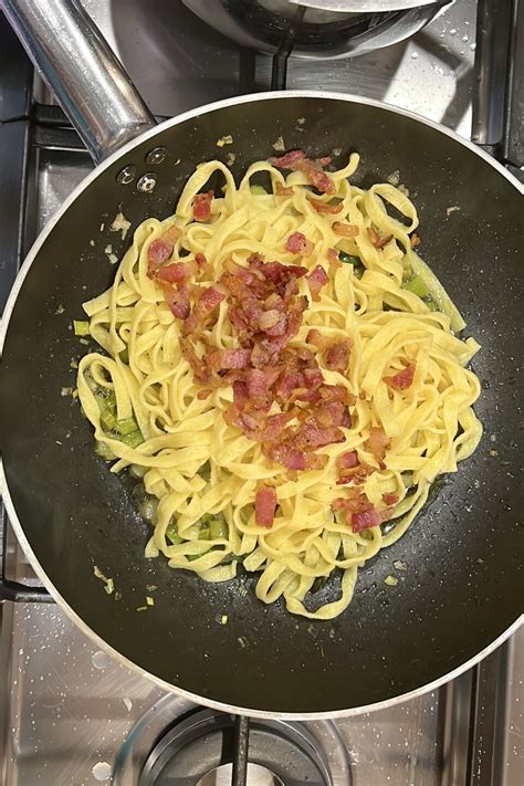 Tagliatelle Agli Asparagi Con Guanciale Blog Di Lacheffamiranda