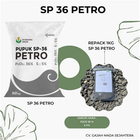 Jual Pupuk SP 36 PETROKIMIA REPACK 1KG Shopee Indonesia