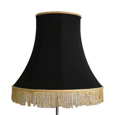 Empire Black Lamp Shade with Gold Trim - More Production Ltd