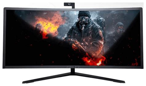 Моноблок Arcus 34 игровой ПК и изогнутый экран в одном флаконе