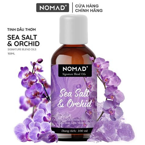 Tinh Dầu Phong Lan Muối Biển Nomad Signature Blend Oils Sea Salt