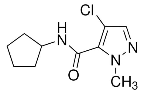 4 CHLORO N CYCLOPENTYL 1 METHYL 1H PYRAZOLE 5 CARBOXAMIDE AldrichCPR