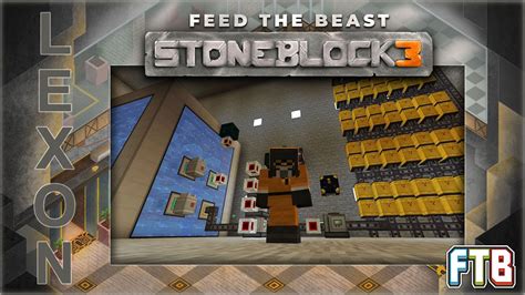 FTB StoneBlock 3 17 Mekanism Fission Reactor a Poloniová peletka