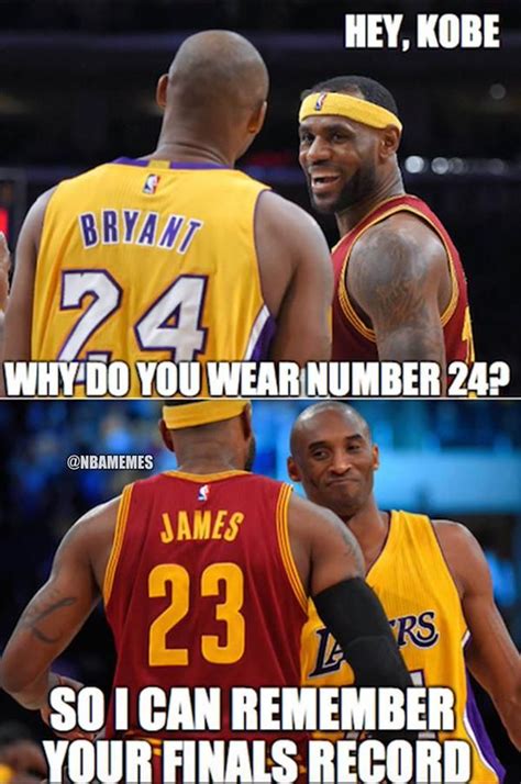 The Real Reason Why Kobe Wears Nba Funny Memes Funny Nba Memes