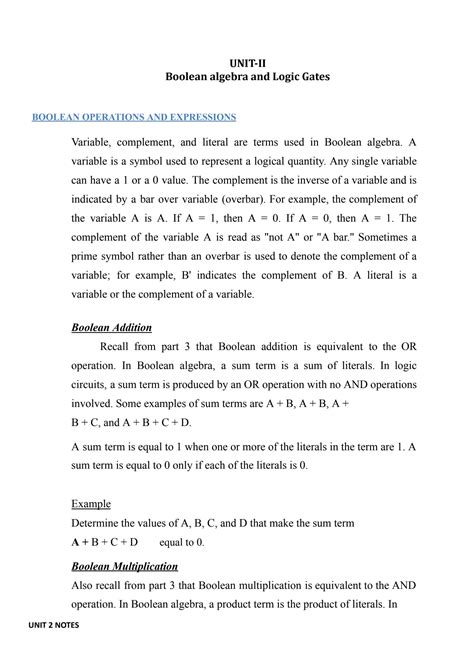 Solution Boolean Algebra And Logic Gates Studypool