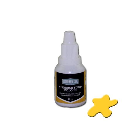 BrandNewCake Airbrush Kleurstof Geel 20ml