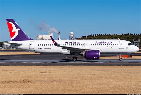 B MBO Air Macau Airbus A320 271N Photo By Junha Park Korea Aero Photos