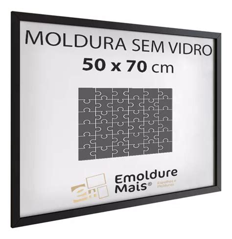 Moldura Sem Vidro Para Quebra Cabe A X Pe As Grow Mercadolivre