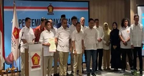 Partai Gerindra Resmi Usung Duet Andra Soni Dimyati Natakusumah Di