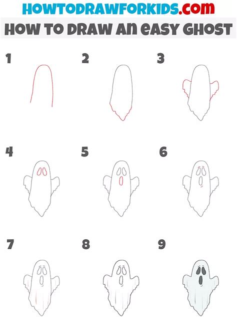 How To Draw An Easy Ghost Artofit