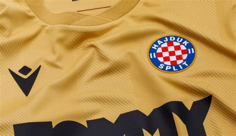 Photos Hajduk Split Present New Gold Kit To Mark 110th Birthday