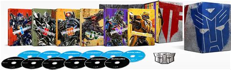 Transformers Coffret Int Grale Steelbook Bluray K Ultra Hd Uhd