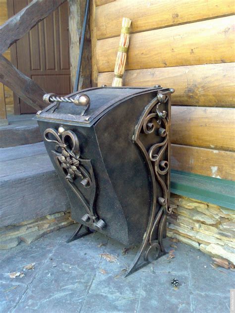 Кованые урны фото, цена кованая уличная урна