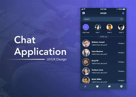 Chat App | UI Design :: Behance