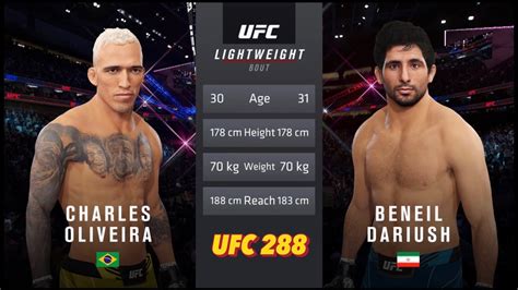 UFC 4 Charles Oliveira Vs Beneil Dariush UFC Lightweight Contender