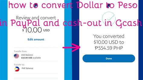 Tutorial Tagalog | How To convert Dollar to Peso | Cash out Gcash - YouTube