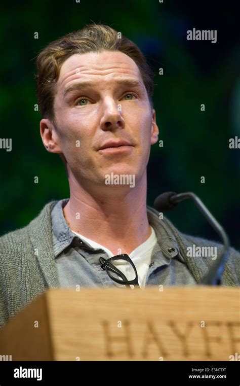 Benedict Cumberbatch Reading At Letters Live Event At Hay Festival 2014