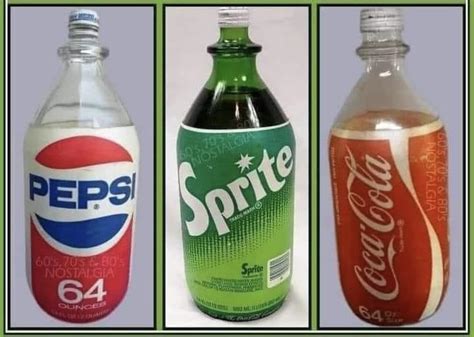 The Glass Soda Bottles With The Foamy Label R Nostalgia