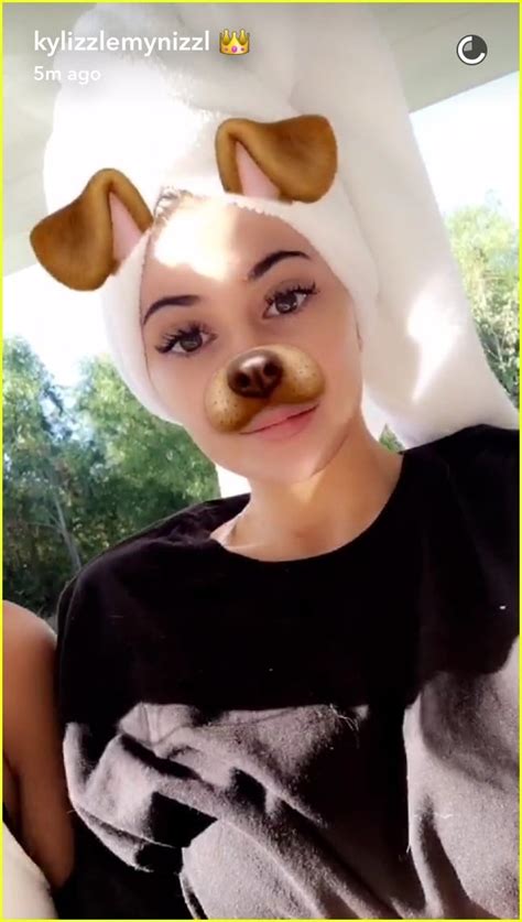 Kylie Jenner Debuts Platinum Blonde Hair On Snapchat Photo