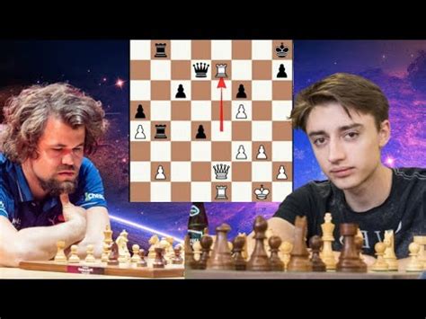 Magnus Carlsen Vs Daniil Dubov Wonderful Chess Game Youtube