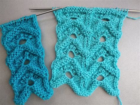 Free Knitting Patterns Wavy Knit Stitch