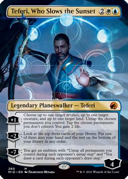 Azorius Gets New Planeswalker In Teferi Who Slows The Sunset In