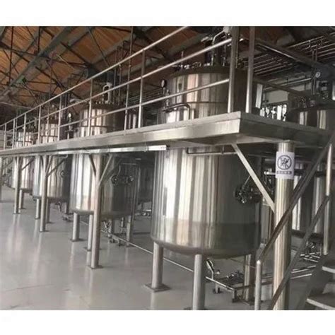 Stainless Steel Chemical Reactor Storage Capacity 15000 20000 L