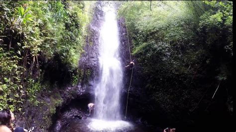 Ka Au Crater Hike Girl Falls Down Waterfall During Rappelling Fail