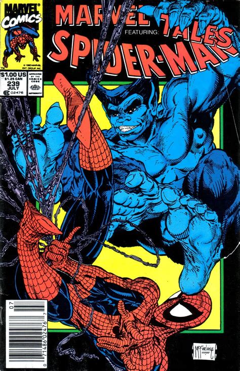 Marvel Tales 239 Cover LARGE SPIDEY BEAST DRAWN 1 MONTH BEFORE