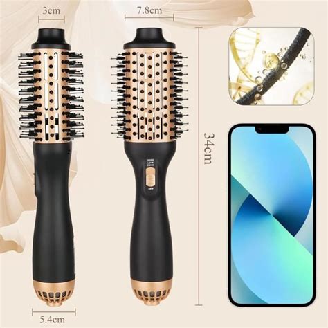 4 En 1 Brosse Soufflante Brosse Seche Cheveux De Soins Ioniques