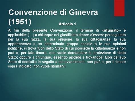 La Protezione Internazionale A Cura Di Salom Archain