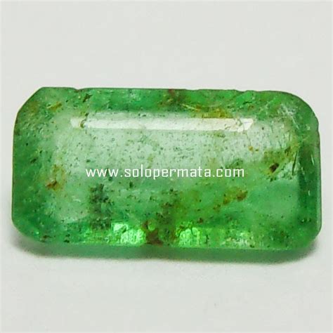 Batu Permata Zamrud Emerald Beryl A