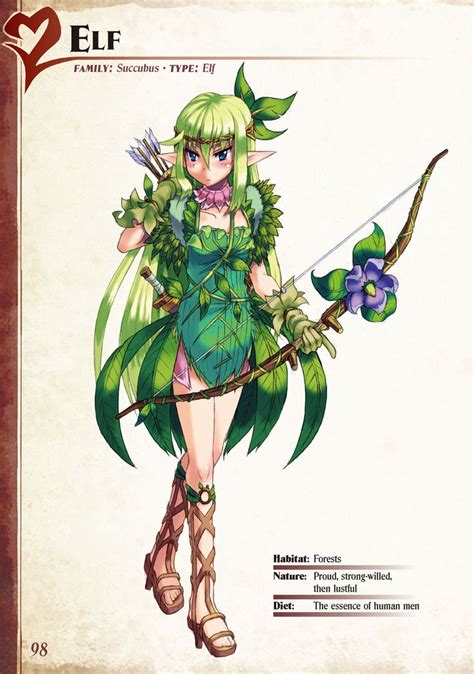 Pin De DarkRider En Monster Girl Encyclopedia Arte De Personajes