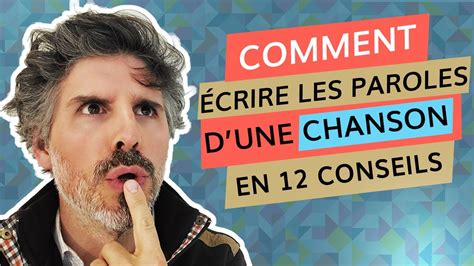 Comment écrire les paroles dune chanson en 12 conseils YouTube