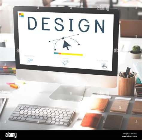 Responsive Design Website Template Layout Concept Stock Photo - Alamy