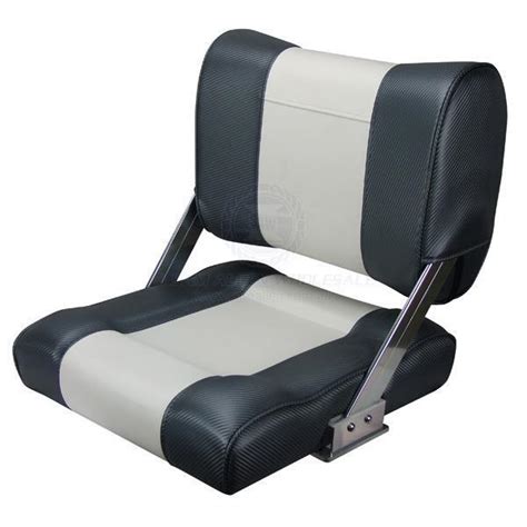 Relaxn Tasman Series Flip Back Boat Seat Carbon Grey Marine Depot