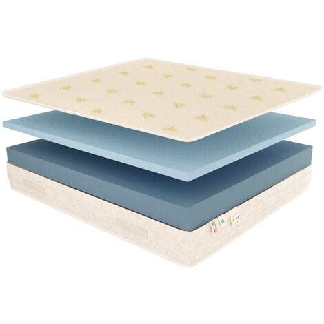 Baldiflex Materasso Memory Foam Cm Easy Super Top Con Fodera Aloe