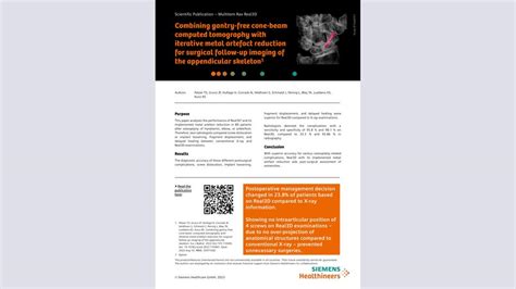 Robotic X Ray Scientific Publications White Papers Siemens